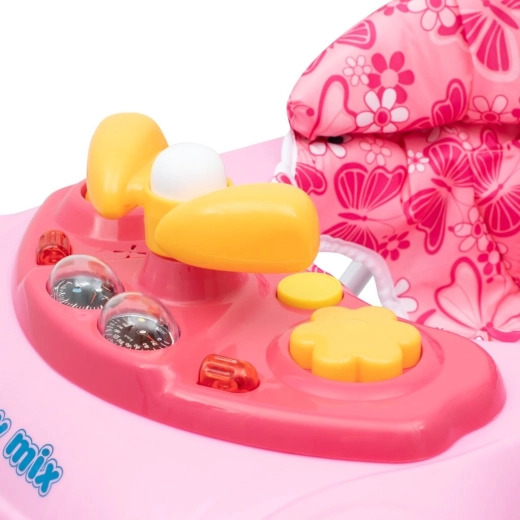 Panou interactiv cu lumini, melodii și volan