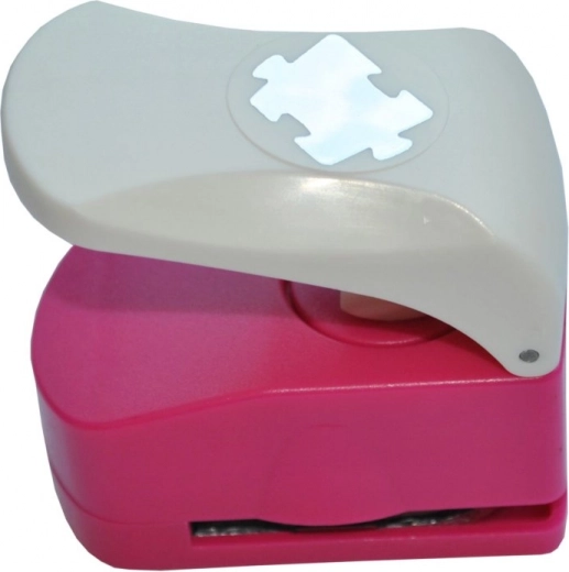 Perforator pentru hârtie cu motiv puzzle 25 mm