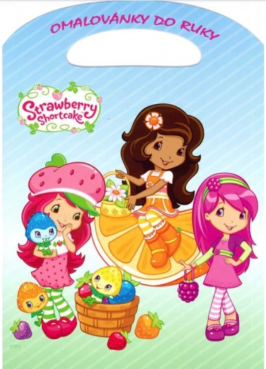 Akim caiet de colorat de ținut în mână A4 Căpșunica Strawberry Shortcake - 1 buc