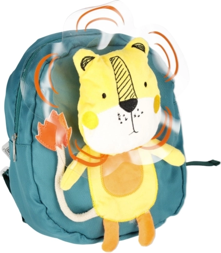 Tigger 3D din pluș pe partea frontală