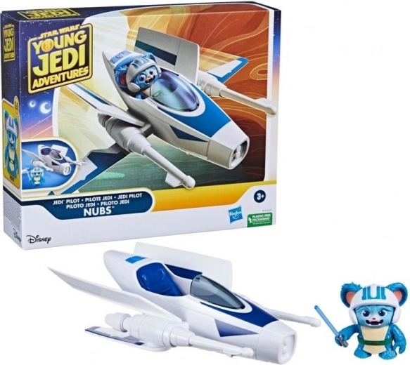 Star Wars Young Jedi navă spațială cu figurină