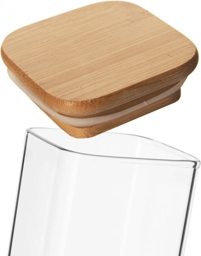 Capac din bambus etanș
