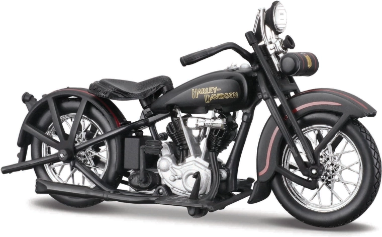 Motocicletă Maisto Harley-Davidson 1928 JDH Twin Cam negru mat 1:18