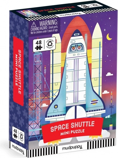 Puzzle mini navetă spațială - 48 de piese