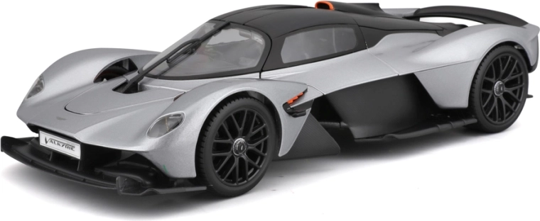 Maisto Aston Martin Valkyrie argintiu model 1:18