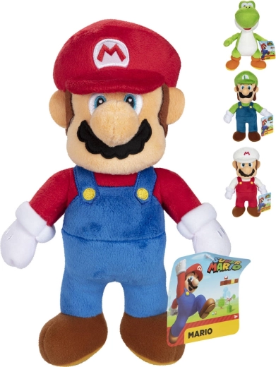 Figurină de pluș Nintendo Super Mario 29 cm (4 variante) - 1 bucată