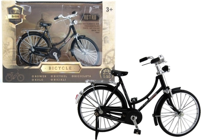 Model retro metalic de colecție, bicicletă Dromader Welly 1:10