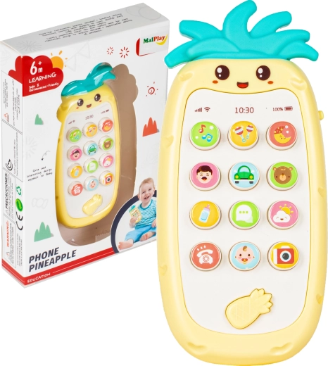 Telefon pentru copii ananas