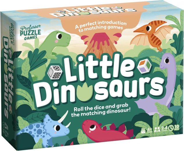 Professor Puzzle joc Dinozauri mici