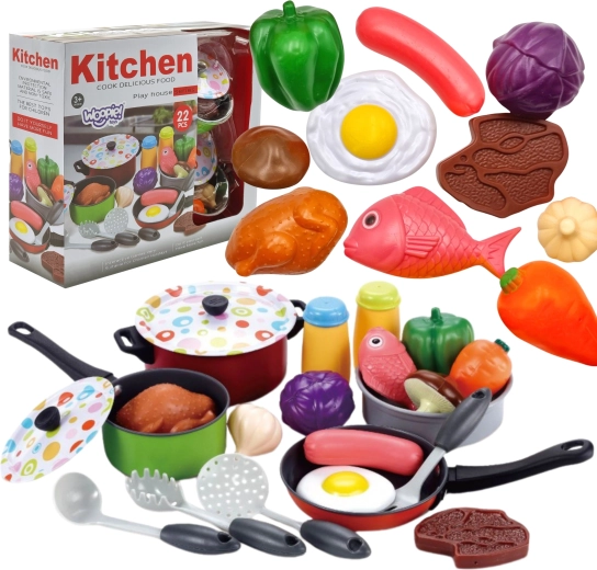 Set de bucătărie Woopie XXL 22 piese