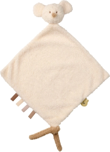 NATTOU păturică de alint maxi teddy șoricel 28 × 28 cm