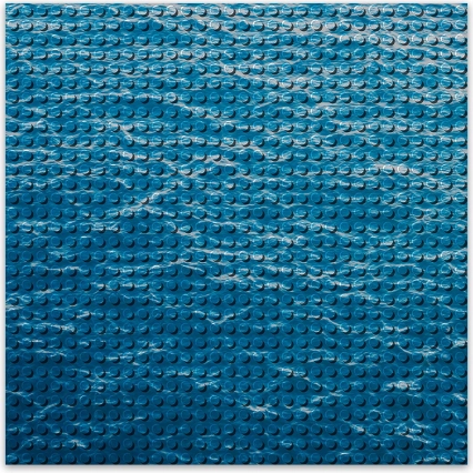 Placă de construcție de design BRIXIES Plus - Apă 25,5 x 25,5 cm