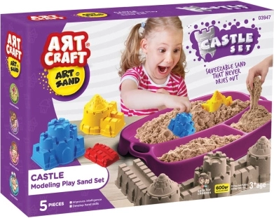 Art Craft nisip kinetic castel 600 g
