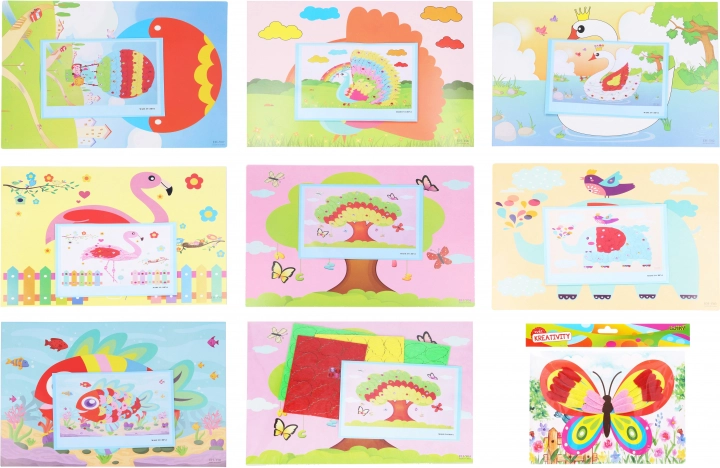 Set creativ cu pietricele 20 × 26 cm