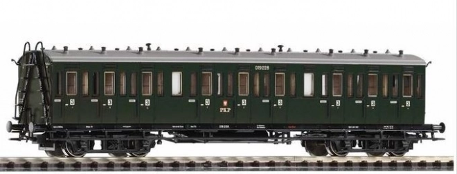 Vagon compartimentat clasa a 2-a Bx ex C4 PKP Era III
