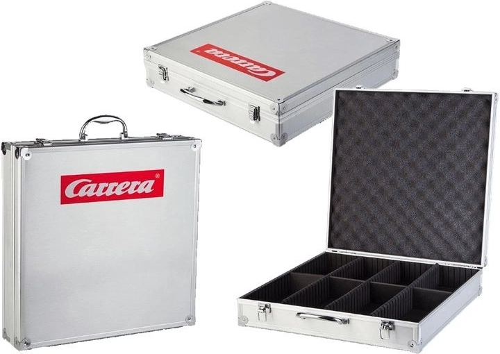 Valiză din aluminiu Carrera pentru mașinuțe Exclusiv