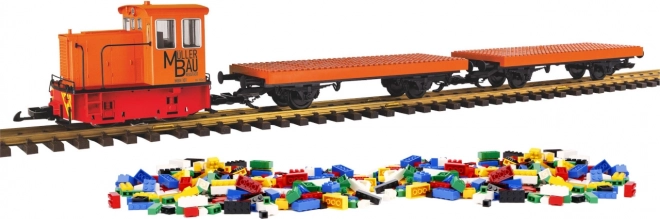 Set de pornire set constructie tren cu locomotivă diesel