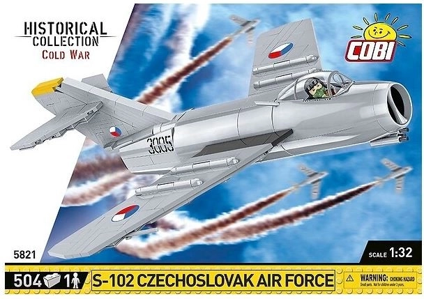 Set de construcție avion S-102 forțele aeriene cehoslovace (MiG-15) 1:32