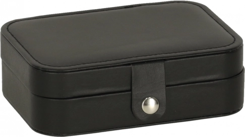 cutie de bijuterii de călătorie cu organizator – negru