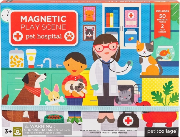 Joc Magnetic: Clinica Veterinară pentru Copii