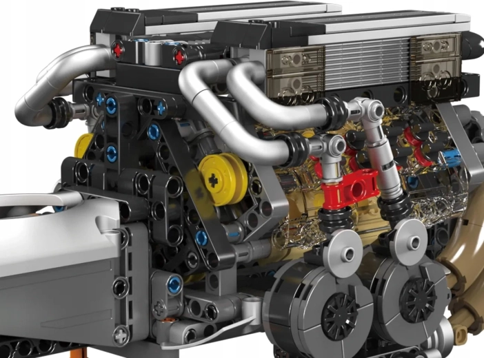 Set de construcție Mould King pentru motor W16, 955 de piese