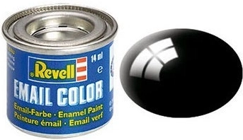 Revell Vopsea Email Sintetic Negru Lucios
