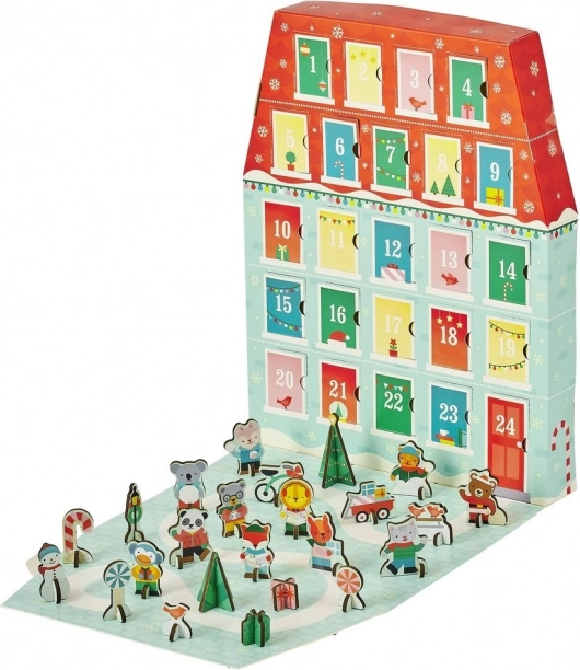 Calendar de Advent de Crăciun PETIT COLLAGE