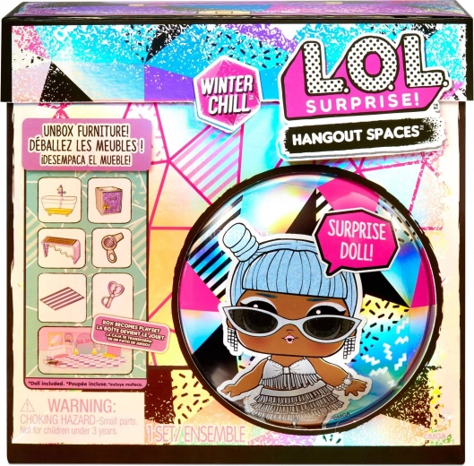 L.O.L. Surprise Winter Chill Hangout Spaces – saună cu păpușa Ice
