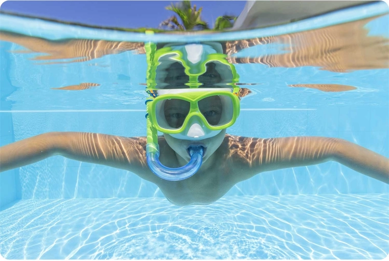 Respirație confortabilă cu snorkel cu valvă unisens