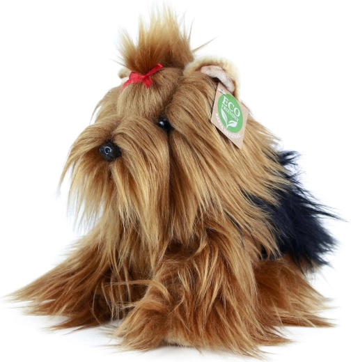 Terrier Yorkshire din pluș, așezat, Eco-Friendly, 23 cm