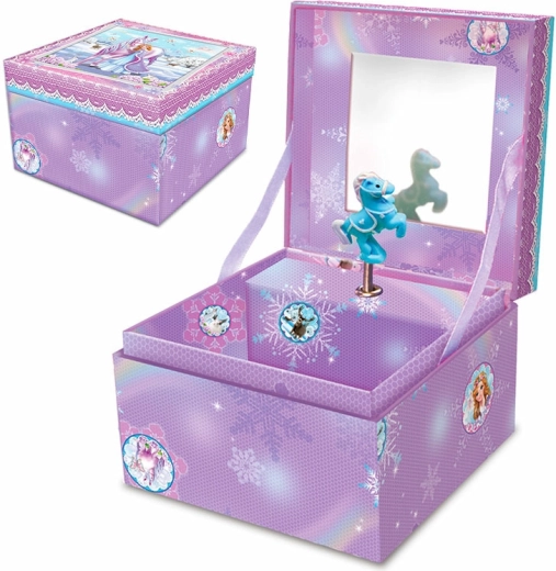 Cutie de bijuterii muzicală (cu mecanism de întoarcere)