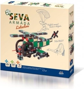 Seva Armată – aviație, set de construcție politehnic 511 piese