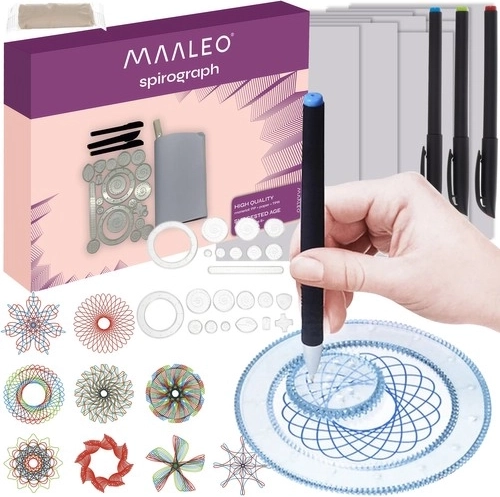 Set creativ de desen – spirograf MAELEO