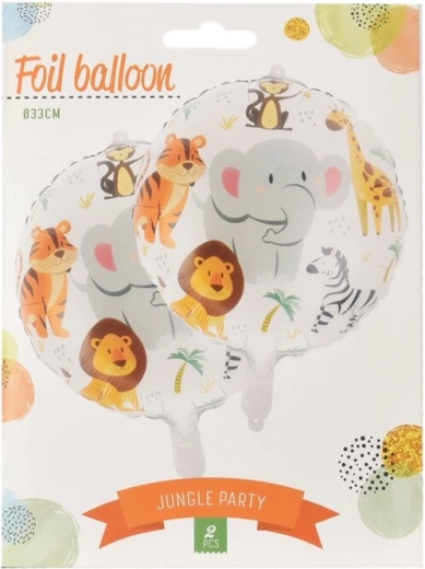 Baloane din folie Jungle, set de 2 buc.