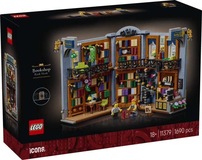 LEGO Icons Book nook: librărie