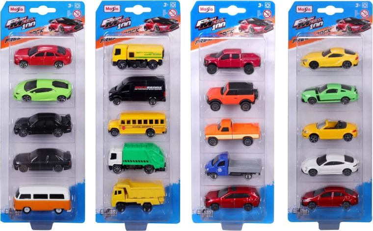 Set Maisto de autoturisme 5 buc.