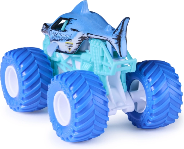 Caroserie metalică cu motiv Megalodon