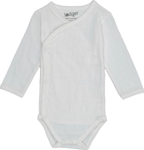 Lodger body hidrofil cu mânecă lungă solid cloud dancer 56