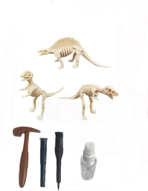 Set arheologic – dinozauri - Spinosaurus / Tyrannosaurus Rex / Signal Raptor