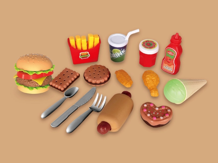 PLEJO Set de prânz hamburger