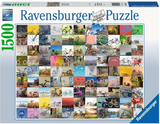 Puzzle Ravensburger 99 biciclete 1500 de piese