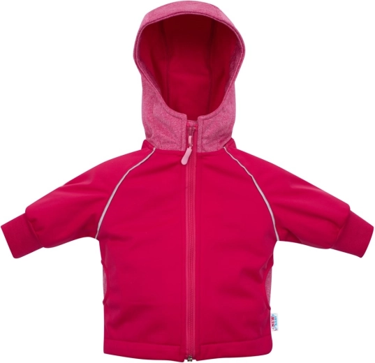 Jachetă softshell pentru bebeluși roz 98