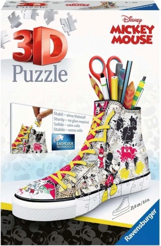 3D Puzzle Adidaș Mickey Mouse de la Ravensburger