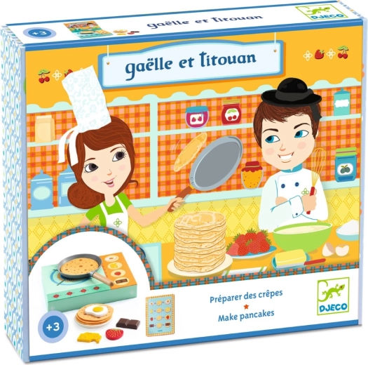 Djeco clătite cu Gaëlle și Titouan