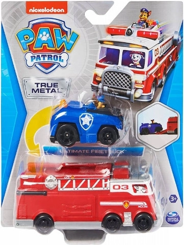 Mașina de pompieri Chase Patrula Cățelușilor – model metalic 1:55