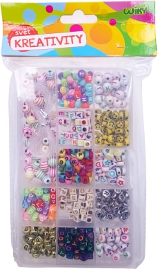 Set de mărgele 90 g – formă paralelipipedică