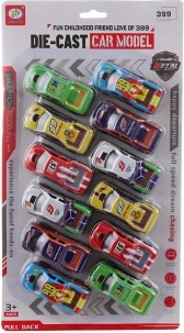 Set de mașinuțe off-road din metal 7 cm, 12 buc.