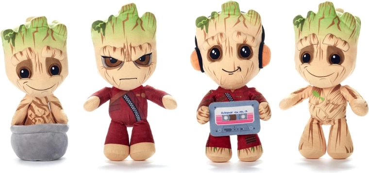 Marvel Baby Groot figurină de pluș 28 cm (mix 4 variante) - 1 bucată