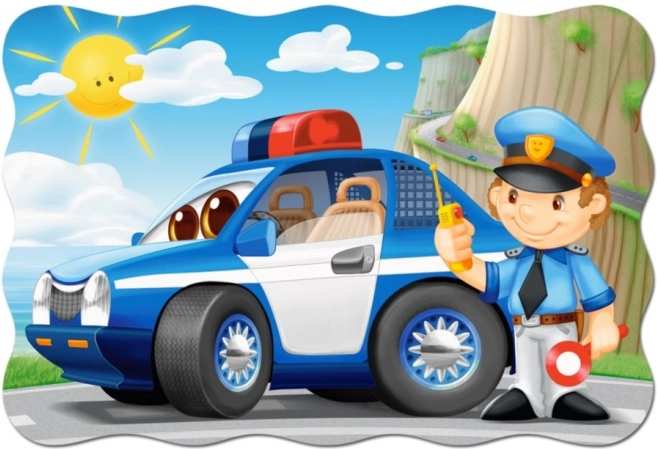 Puzzle Maxi Poliție 20 piese