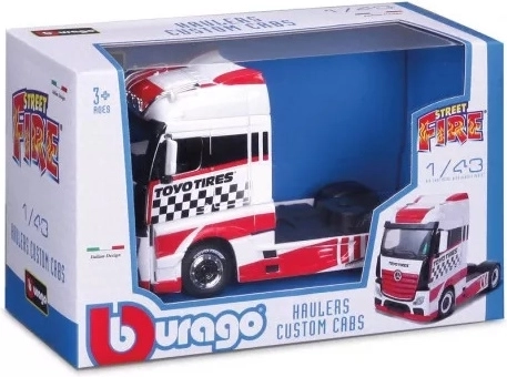 Bburago Street Fire camion Toyo Tires la scara 1:43